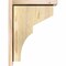 Ekena Millwork Monterey Rough Sawn Corbel w/Backplate, Douglas Fir, 6"W x 12"D x 16"H COR06X12X16MON01RDF - alternate 3